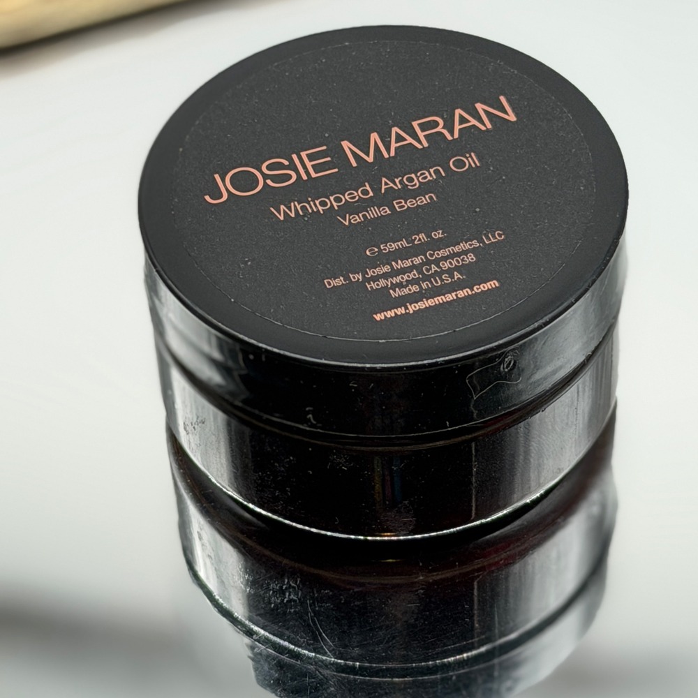 Josie Maran Whipped Argan Oil Body Butter Vanilla Bean 2oz New Sealed Travel Jar